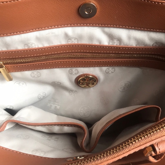 Tory Burch Camel Leather Tote - Picture 3 of 3